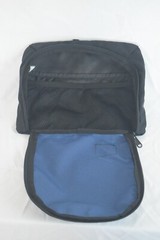 REI Canvas Toiletry Bag Kit Case Travel Camping Hiking Blue Hanging Storage