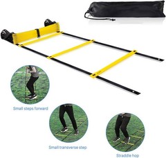 1 Kit Agile Nylon Flexibility Ladders Sport Football Gym Legs (Ester Shipping