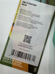 COTOPAXI CUBO 2L TRAVEL CUBE-DEL DIA Red Blue Color way
