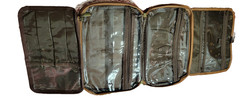 ELVIROS TOILETRY BAG TRAVEL BAG FOR MEN AND WOMEN leather
