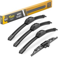 Toyota FJ Cruiser Windshield Wiper Blades Replacement 2007 2008 OEM Compatible