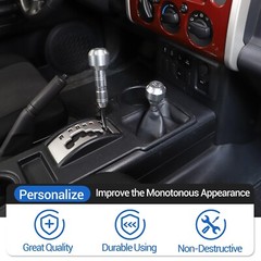Fit for Toyota FJ Cruiser 2007-2021 Car Gear Shifter Head Replacement, Alumin…