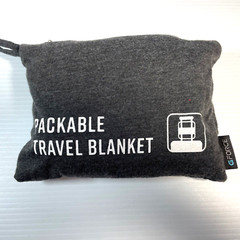 G Force – Jersey Knit Travel Blanket Dark Grey -Open 50&Prime; x 50&Prime; New without tags