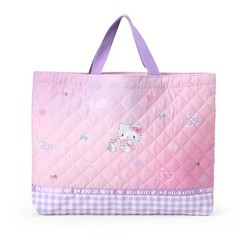 Sanrio 113701 Quilted Lesson Bag Hello Kitty Children Handbag Okeiko Loop