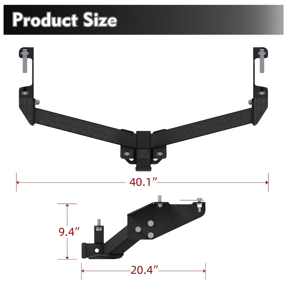 Class 3 Trailer Hitch 2&Prime; Fit 1999-13 Chevy Silverado/GMC Sierra Verify Fit.