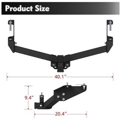 Class 3 Trailer Hitch 2&Prime; Fit 1999-13 Chevy Silverado/GMC Sierra Verify Fit.