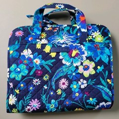VERA BRADLEY Hanging Travel Toiletry Organizer Bag Moonlight Garden