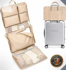 Travel Packing Cube 10-in-1 Foldable Hanging Storage Bag Compartments