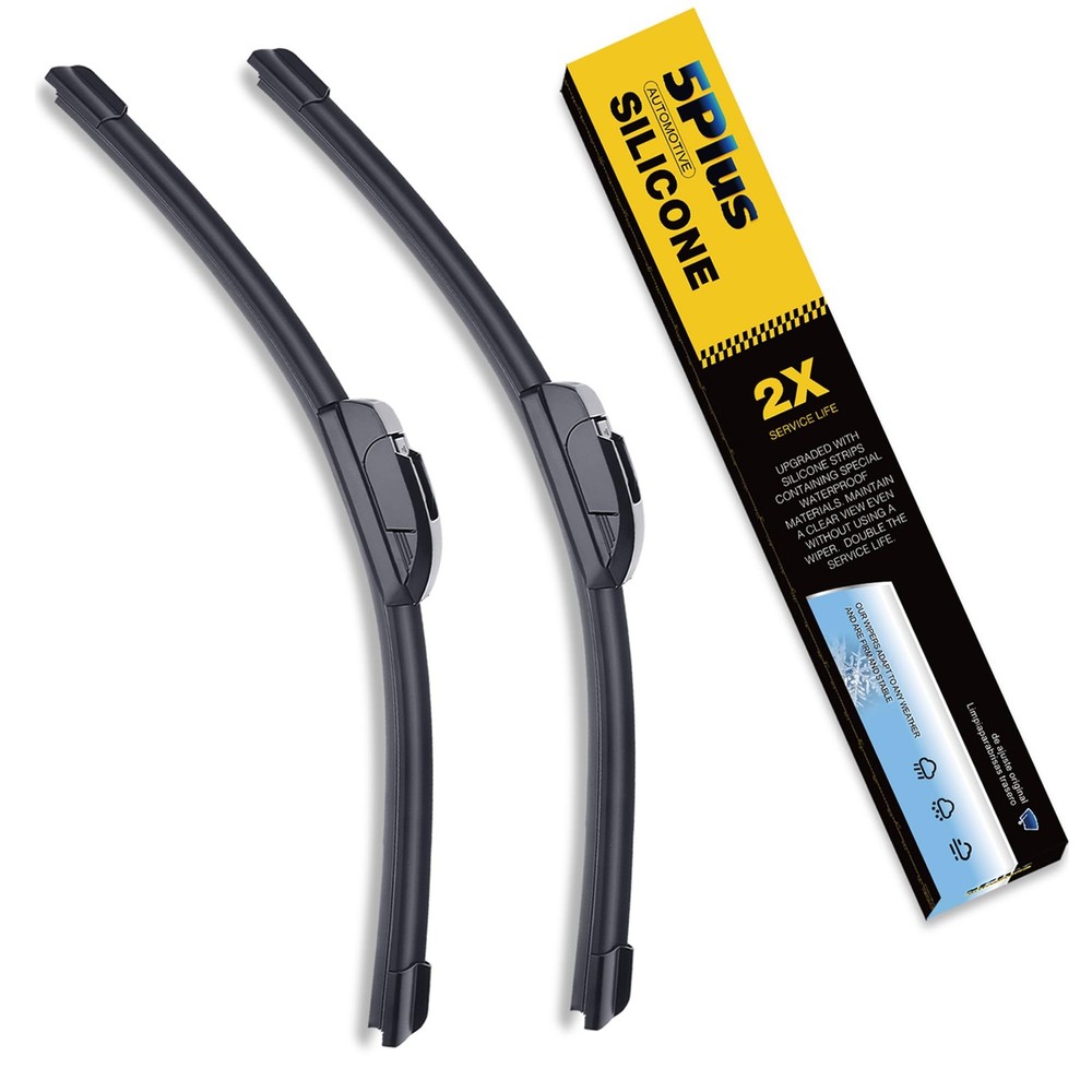 Silicone Wiper Blades 18 Inch 2 Pack for FORD Ranger CHEVY HHR JEEP Commander