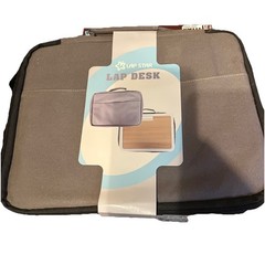 Lap Star Kids Travel Lap Desk Zip-Up Drawing Board Multiple Pockets Clipboard