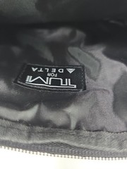 TUMI for Delta Purple Travel Storage Cosmetic Bag Zipper Pouch Toiletries