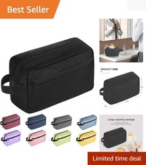 Modern Hanging Toiletry Bag – Large Capacity for Travel Essentials & Cosmetics