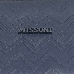 Missoni Amenity Kit Delta Air Lines Navy Blue Toiletry Bag Designer Grooming Kit