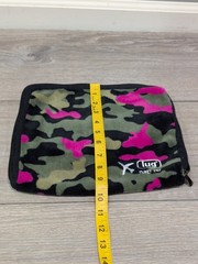 Lug Nap Sac Blanket + Pillow 2-in-1 Set Green Pink Camo Travel