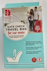 JL Childress Gate Check Bag for Car Seats Car Seat Protector Cover – Red – NEW