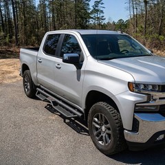 Two Stairs Running Board Compatible 2007-2018 Chevy Silverado GMC Sierra 1500