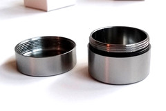 Waterproof Stainless Steel Pill-Medicine Stash Sealing Container Jar