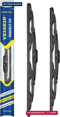 26inch + 18 inch Steel Frame Windshield Wiper Blades,Compatible with HONDA Civic