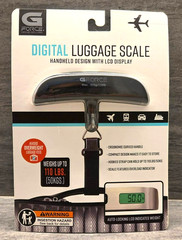 G-Force Digital Luggage Scale Weighs Up To 110 LBS – New & Unopened