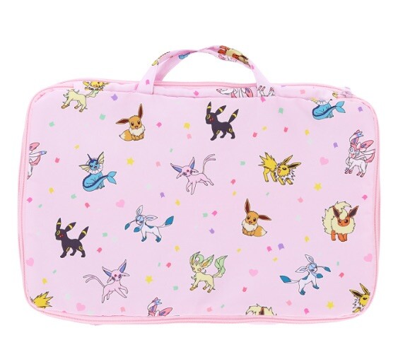 Pokémon Eevee Travel Compression organizer with mesh pouch Gowell
