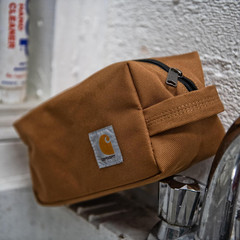 Durable Travel Kit, Organize Essentials W/The Water Resistance Toiletry Bag, Bla