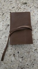 Mark & Graham Leather Charger Rollup Travel Accsry Pouch Folding 2 Pockets NEW