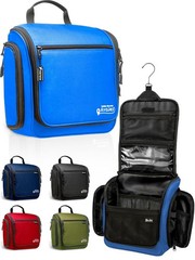 Travel Toiletry Bag Men & Women 10.6”x10.6”x3.2” Large Hanging Toiletry Durable