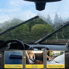 26 »+17 » Windshield Wiper Blades for 20092014 Toyota Matrix AllSeason Set