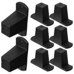 8Pcs Reusable Plastic Luggage Bottom Side Feet Pads for Travel Bag Repair