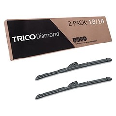 Diamond 18&Prime; + 18&Prime; Super Premium Automotive Replacement Windshield Wiper