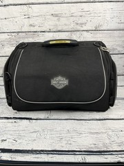 Harley Davidson Black Hard Shell Duffle Storage Bag