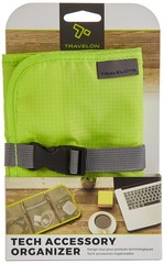 Travelon Tech Accessory Organizer One Size, Lime