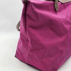 Longchamp Le Pliage Tote Travel Shoulder Bag Nylon Handbag Large Pink