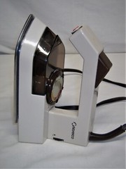 Vtg Norelco Travel Iron Ti-70 Spray Steam Fold-up Iron Tested Excellent Working