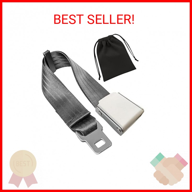 Airplane Seat Belt Extender, 7-31&Prime; Airline Seatbelt Extender Adjustable – FITS A