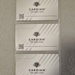 Cardian RFID Blocking Cards Set 3 – Credit Card Protector for Wallets, Passport