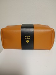 Acqua Di Parma Travel Essentials Kit Leather Toiletry Bag w/ All Accessories New