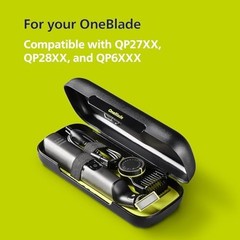 Travel Case for OneBlade – On-the-Go Protection, Fits QP27XX, QP28XX, QP6XXX