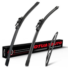 Premium Windshield Wiper Blades for Ford Focus 20122018 – AllWeather, 3Pack
