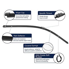 Front Windshield Wiper Blades for BMW I3 2014-2021- 30 Inch + 21 Inch