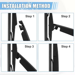 ACROPIX Rear Windshield Wiper Blade Arm Assembly Fit for Kia Sorento Sportage –