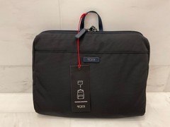 NEW TUMI Voyageur JUST IN CASE Packable 17.0” Backpack – BLACK w/ NAVY accents