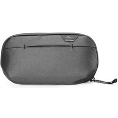 Peak Design Small Wash Pouch Travel Toiletry Bag Hanging Organizer Black 1L