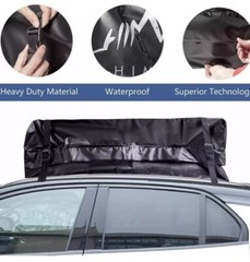 Himal Car Rooftop Cargo Carrier, 15 Cubic Feet Heavy Duty Waterproof Vehicle Bag