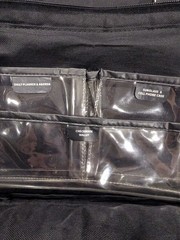 Collection Black Travel Organizer Bag Small To Medium Size