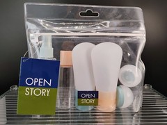 7-Piece TSA-Approved Travel Toiletry Set By Open Story