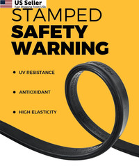 Bungee Cords with Hooks 15&Prime;, Heavy Duty Rubber Straps, 15&Prime; long*10Pack, Black