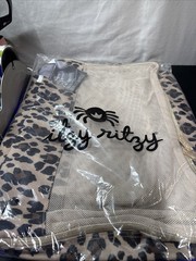 Itzy Ritzy Pack Like A BOSS 3 pc Large Packing Travel Organizer Cubes Leopard