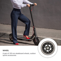 Replacement Wheels for Skateboards Luggage Swivel Suitcase Mute Scooter