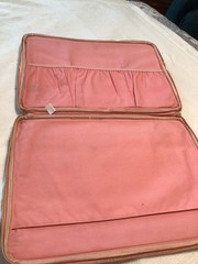 Pink Traveling Case 12&Prime;×16&Prime; Great A Laptop, Artwork, Toiletries & More